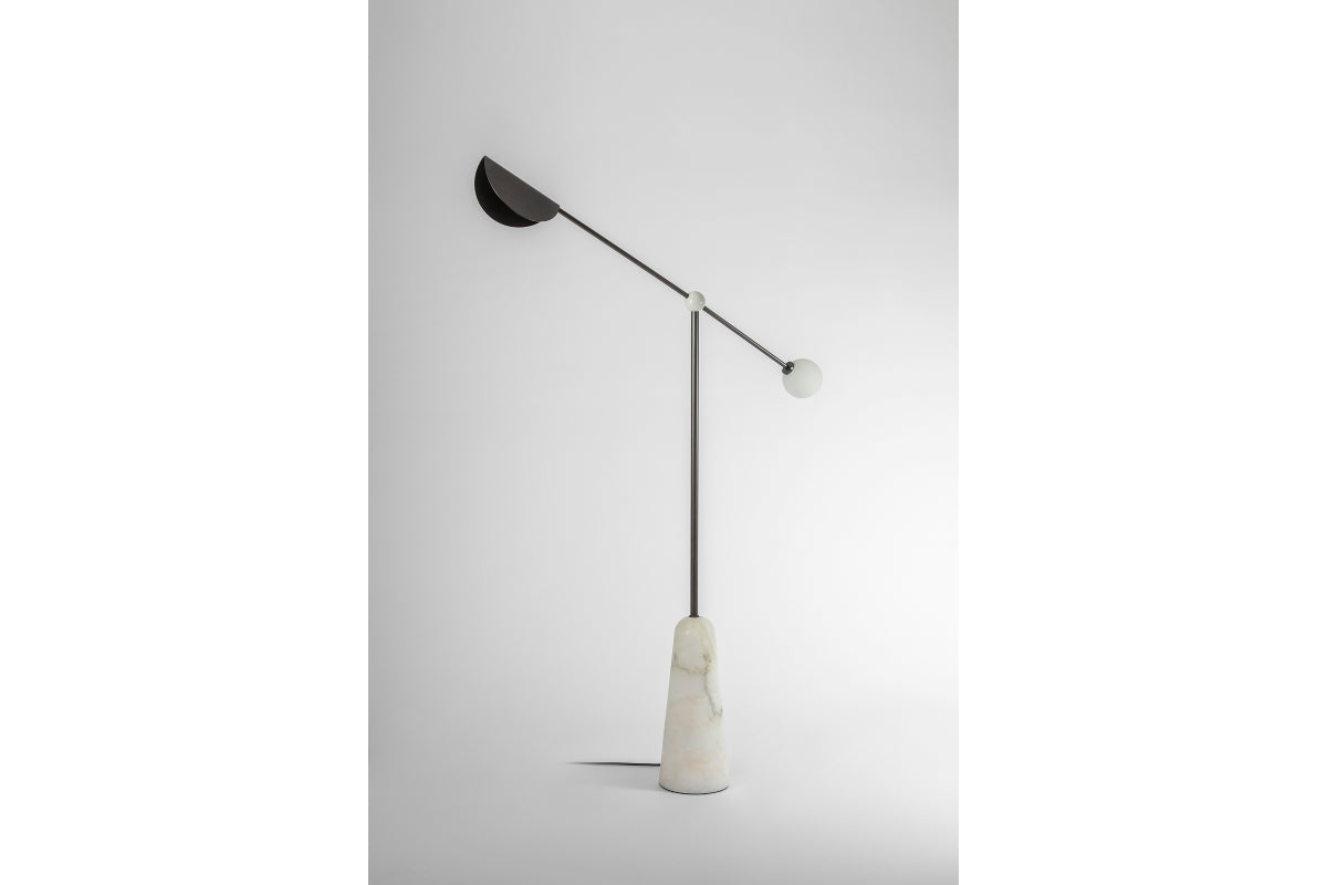 Balance Floor Lamp (Alabaster)