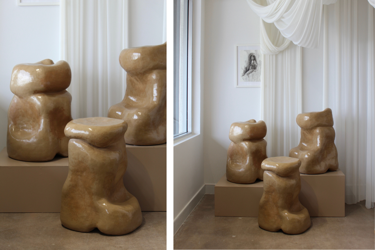 Brown Stools