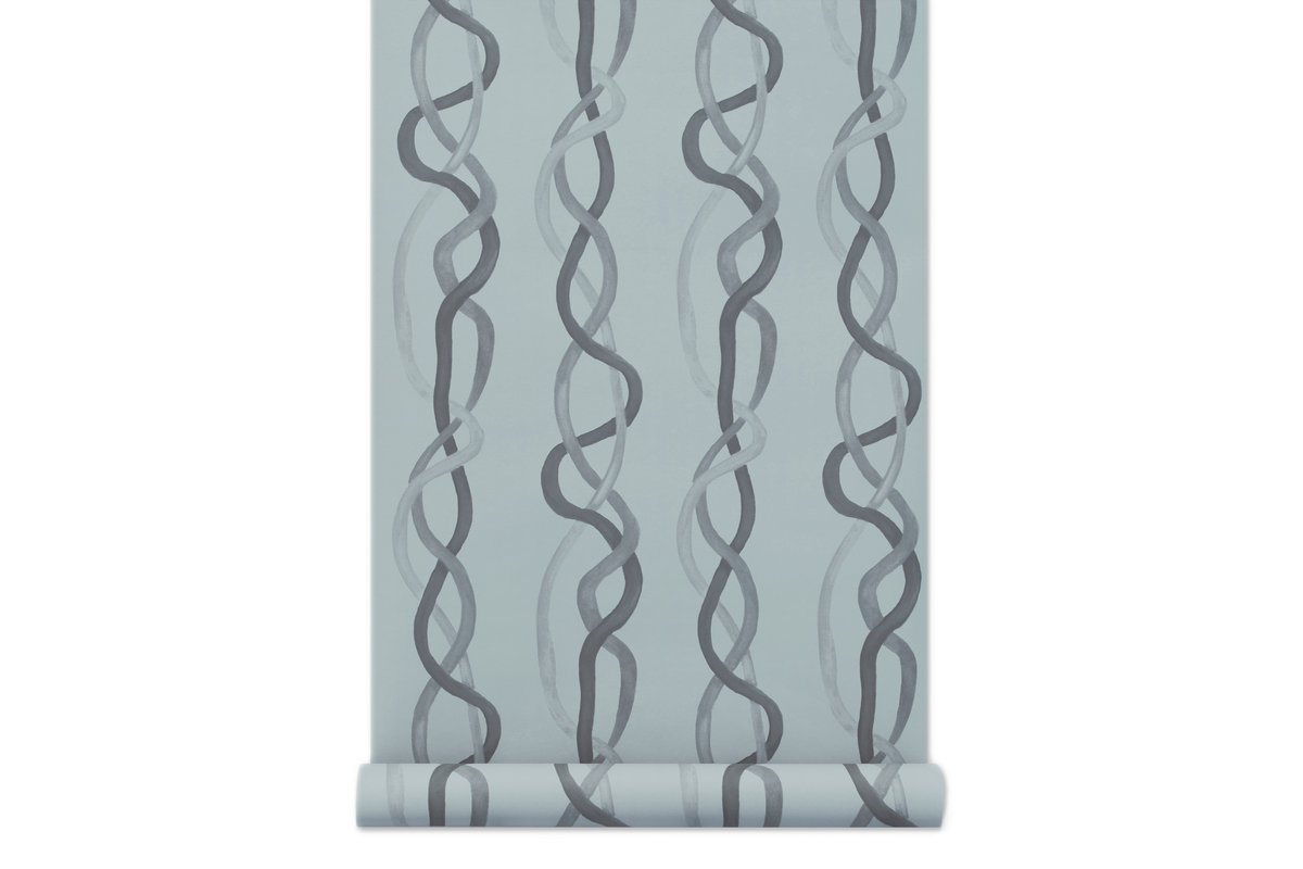 Vines in Sage - Wallcovering