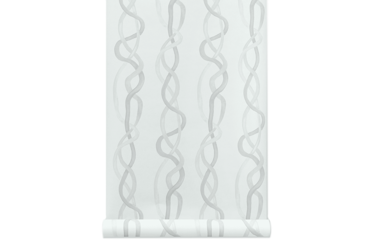 Vines in Salt - Wallcovering