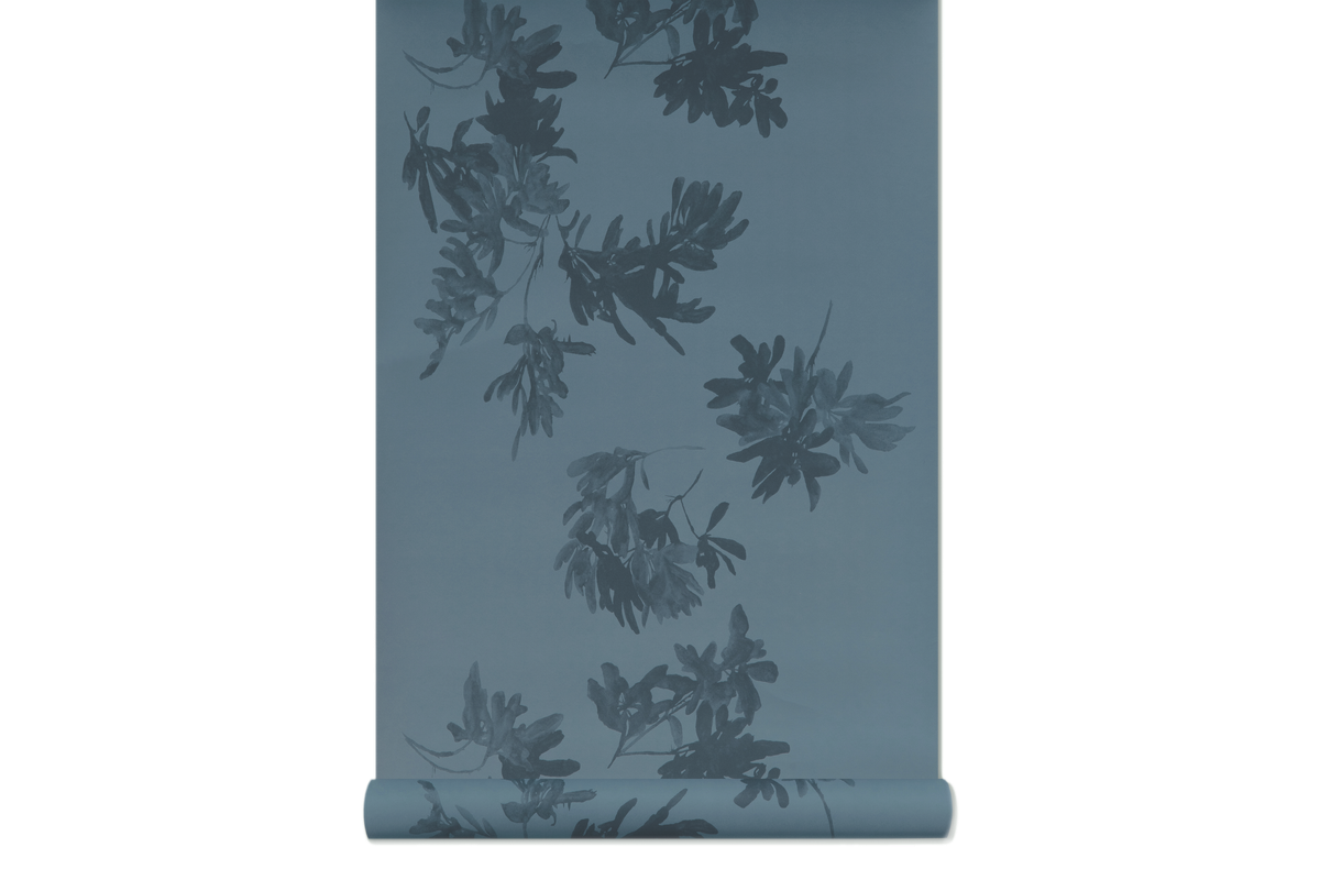Pittosporum in Sea - Wallcovering