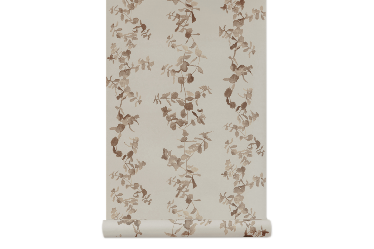 Succulents in Wheat - Wallcovering
