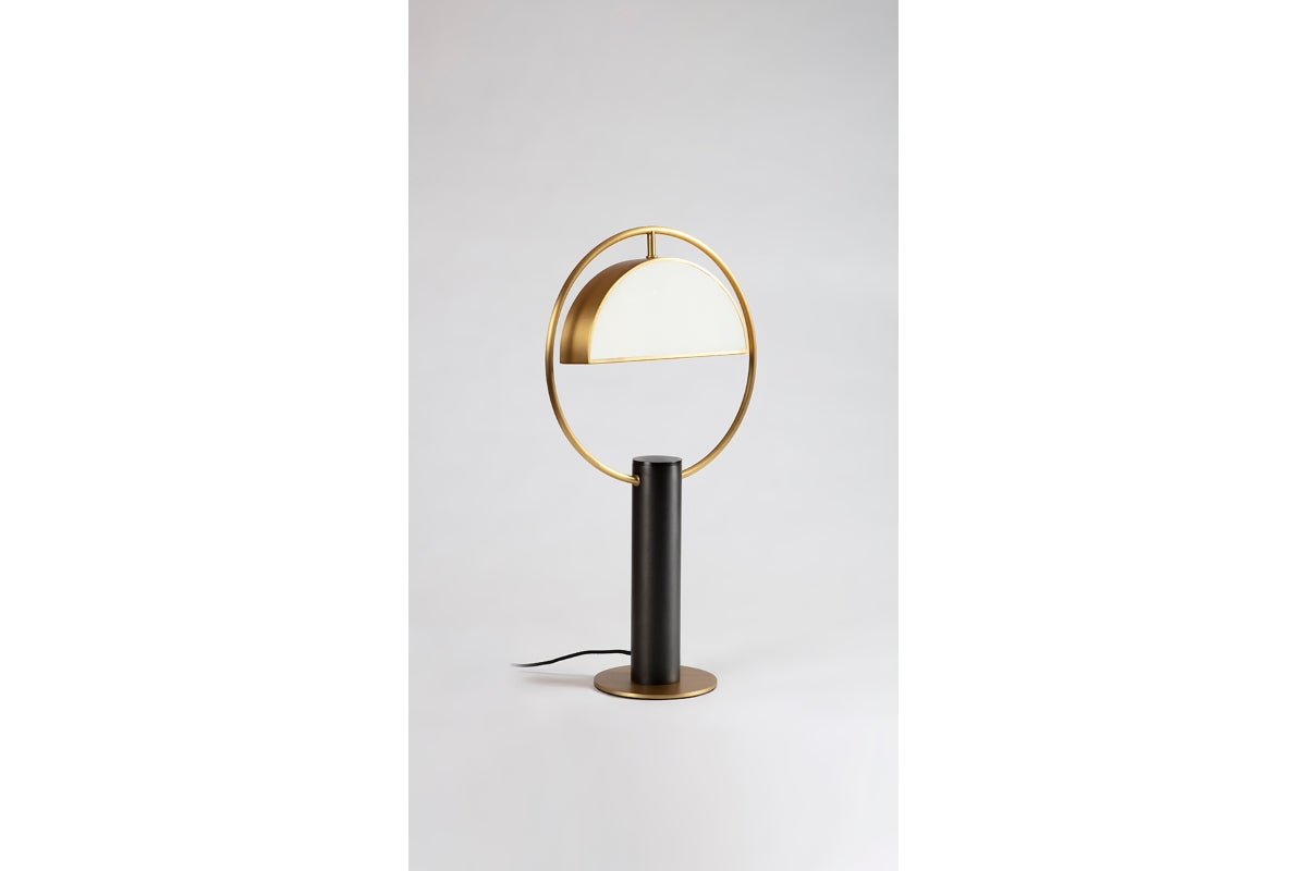 Half in Circle Table Lamp