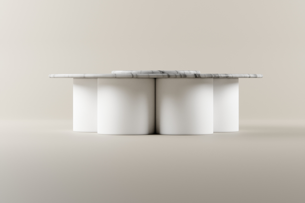 Mira Coffee Table (Marble)