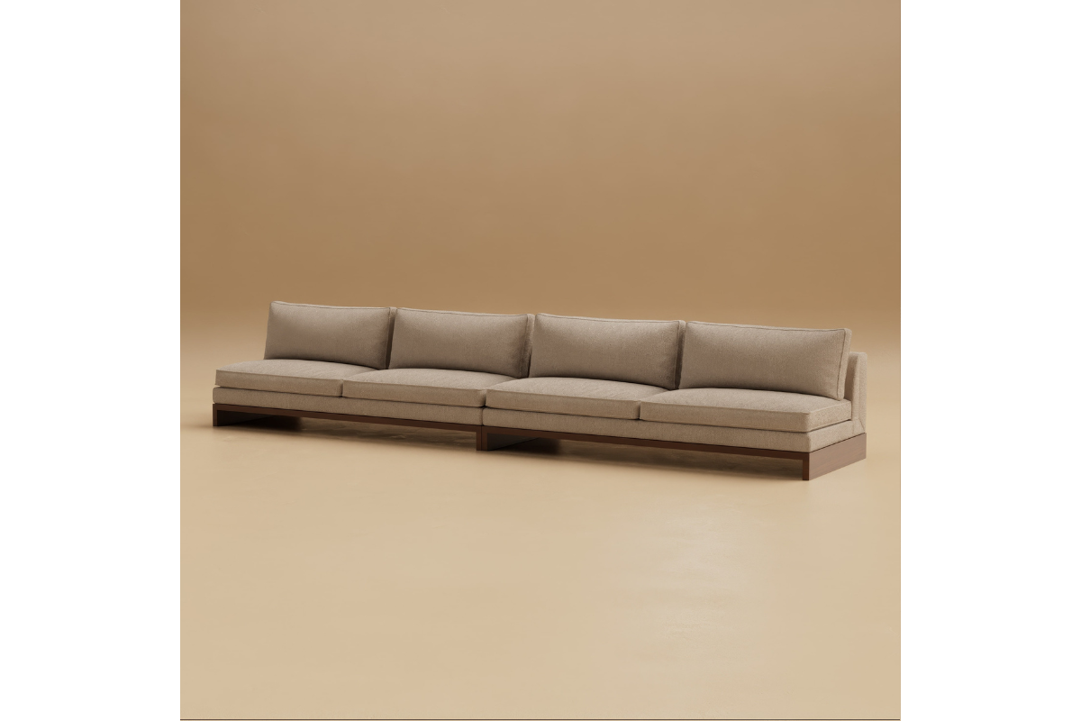 Grant Armless Sofa