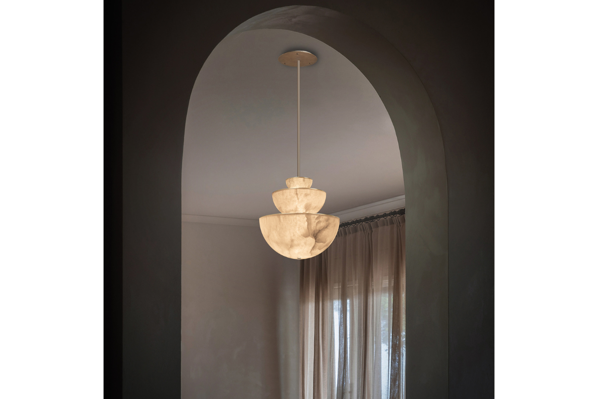 Hemisphere Three Tier Pendant