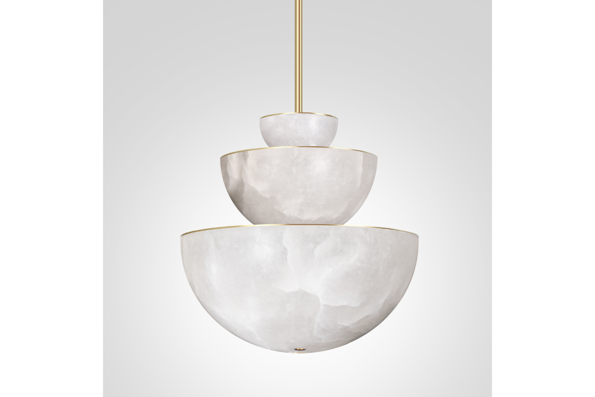 Hemisphere Three Tier Pendant