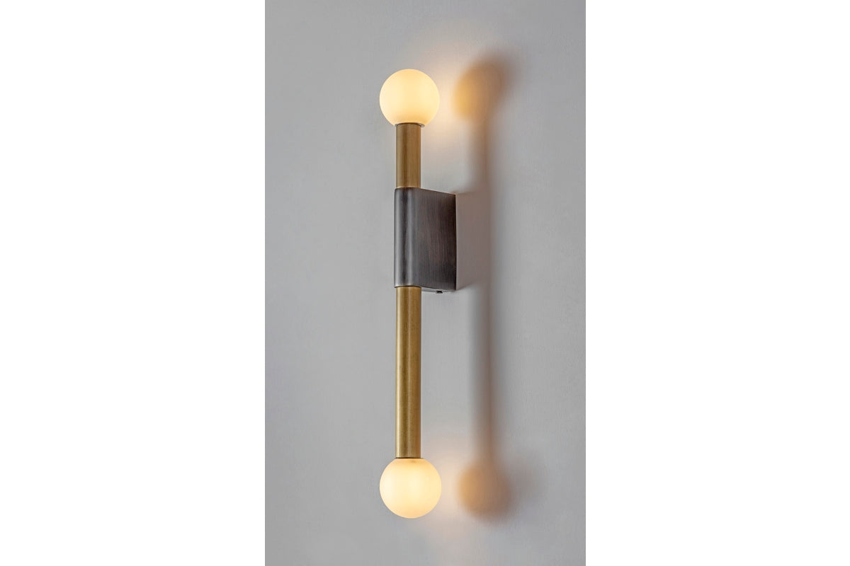 Pole and Circle Wall Sconce